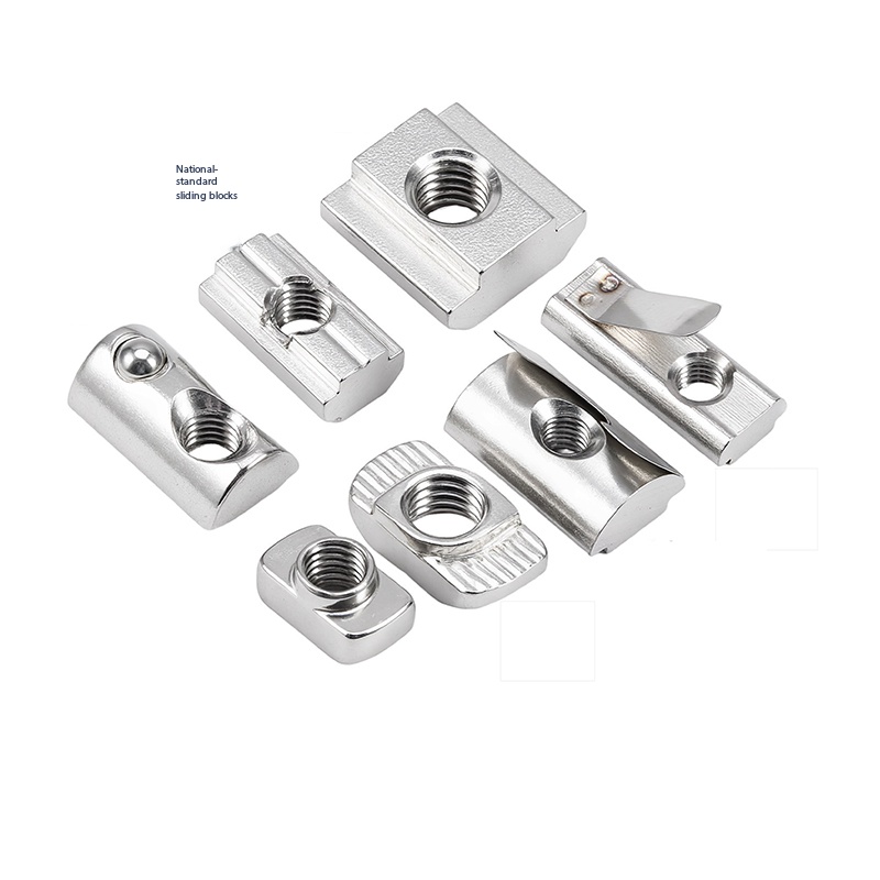 Furniture Hardware Types - 2Pcs 304 Stainless Steel T Slider