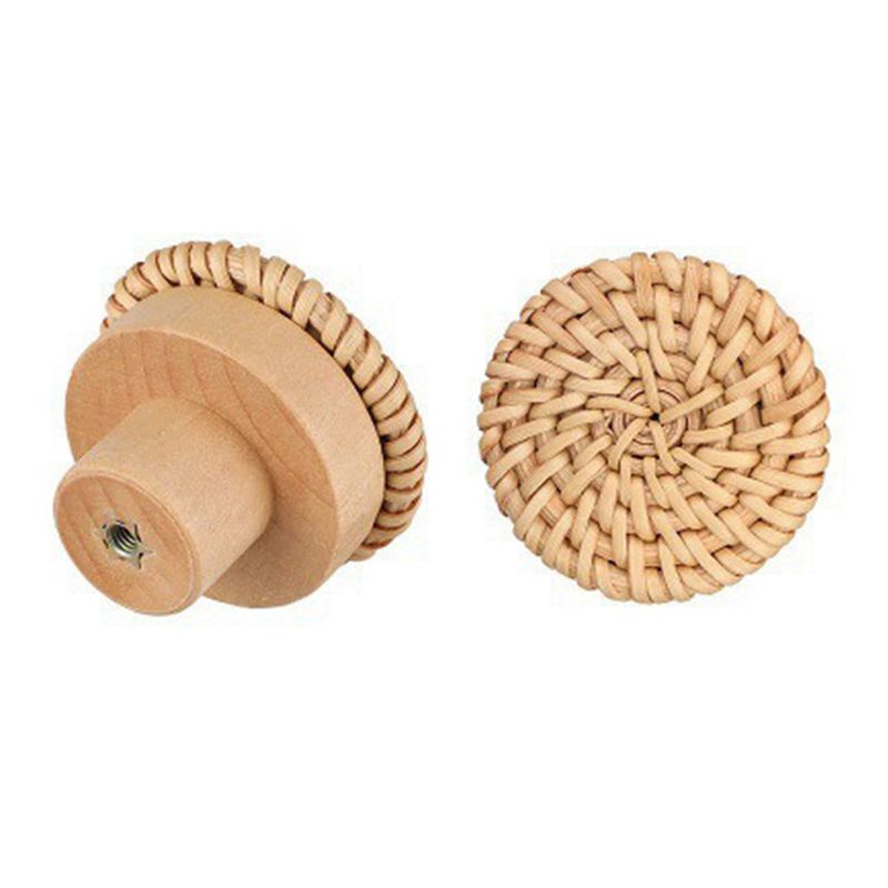 ABLQ Wooden Handles Beech Ratt – обзор и цена Furniture Hardware Paint