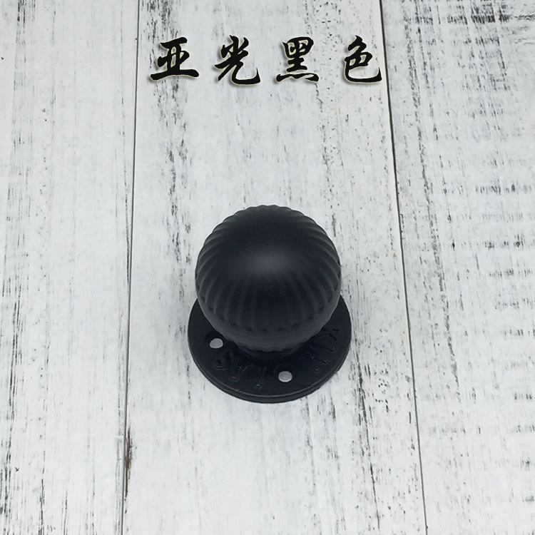 Round Ball Vintage Iron Wooden – обзор и цена Furniture Hardware Vintage