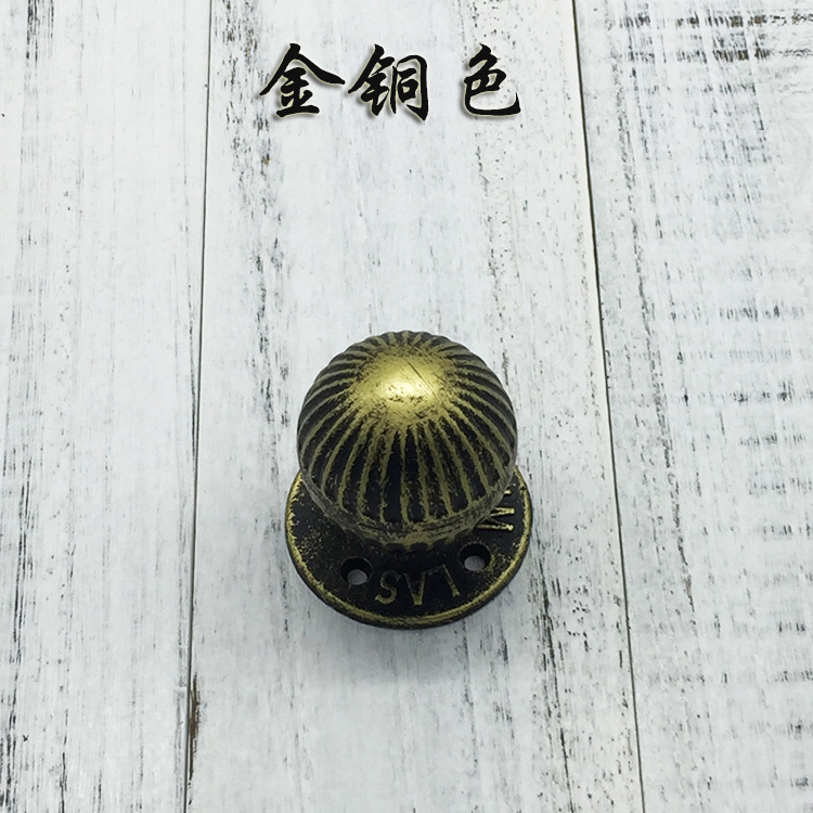 Round Ball Vintage Iron Wooden – обзор и цена Furniture Hardware Vintage