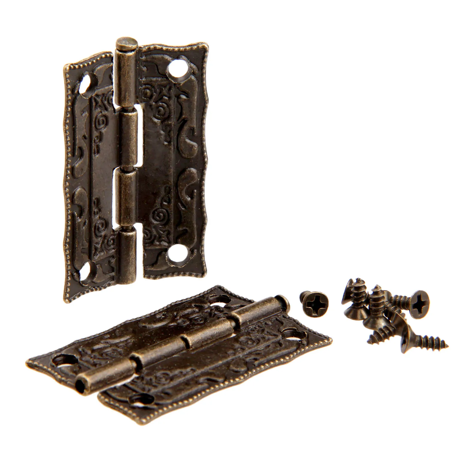 10pcs Hinges 36*23mm Iron Anti – обзор и цена Furniture Hardware Vintage