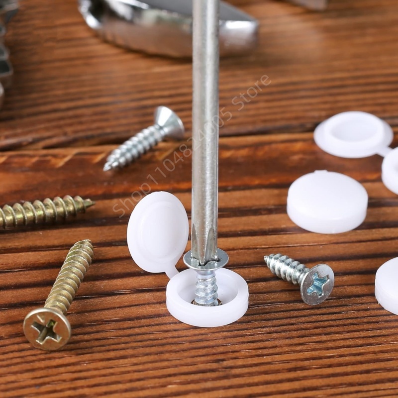 100Pcs Plastic Foldable Self T – обзор и цена Furniture Hardware Screws