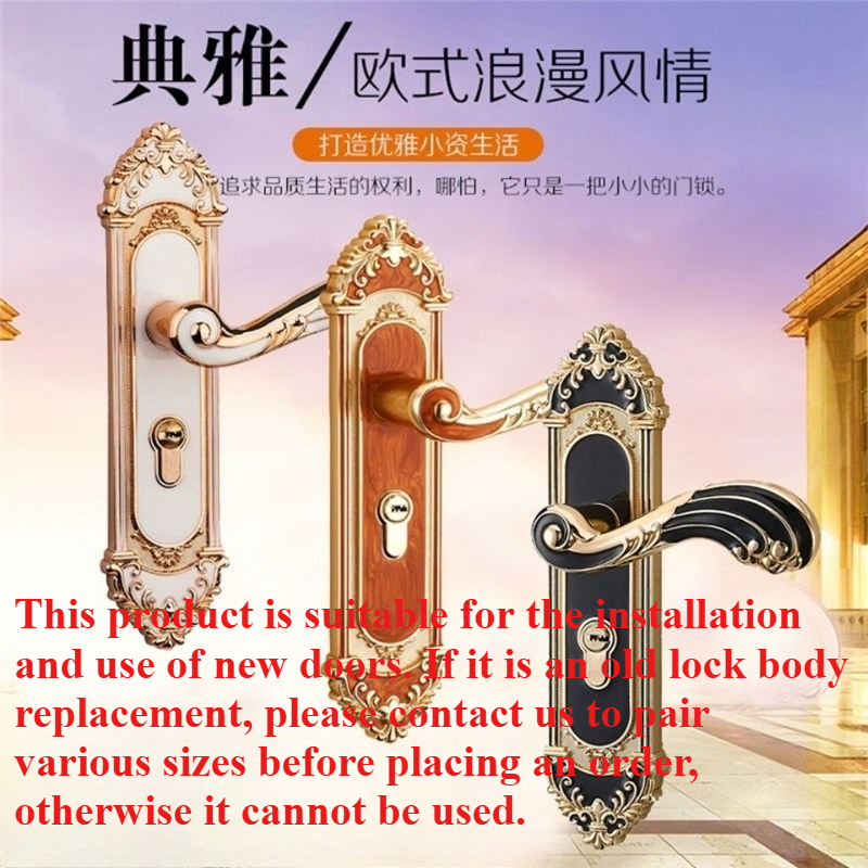 European Style Mute Room Door  – обзор и цена Furniture Hardware Lock