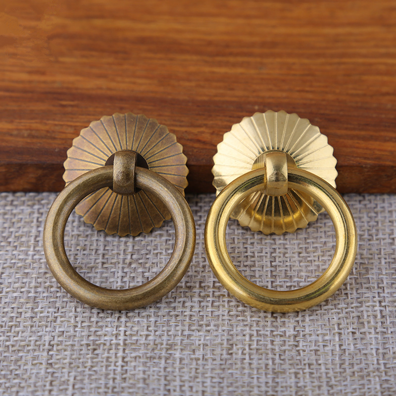 Vintage Brass Cabinet Ring Kno – обзор и цена Furniture Hardware Vintage