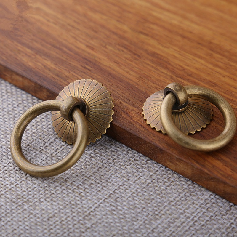 Vintage Brass Cabinet Ring Kno – обзор и цена Furniture Hardware Vintage
