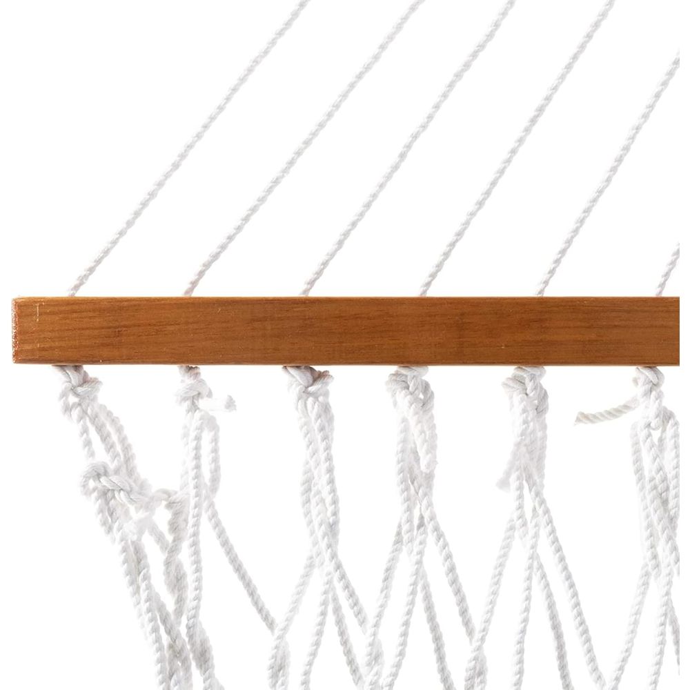 Two-Person White Rope Hammock  – обзор и цена Furniture Hardware Usa