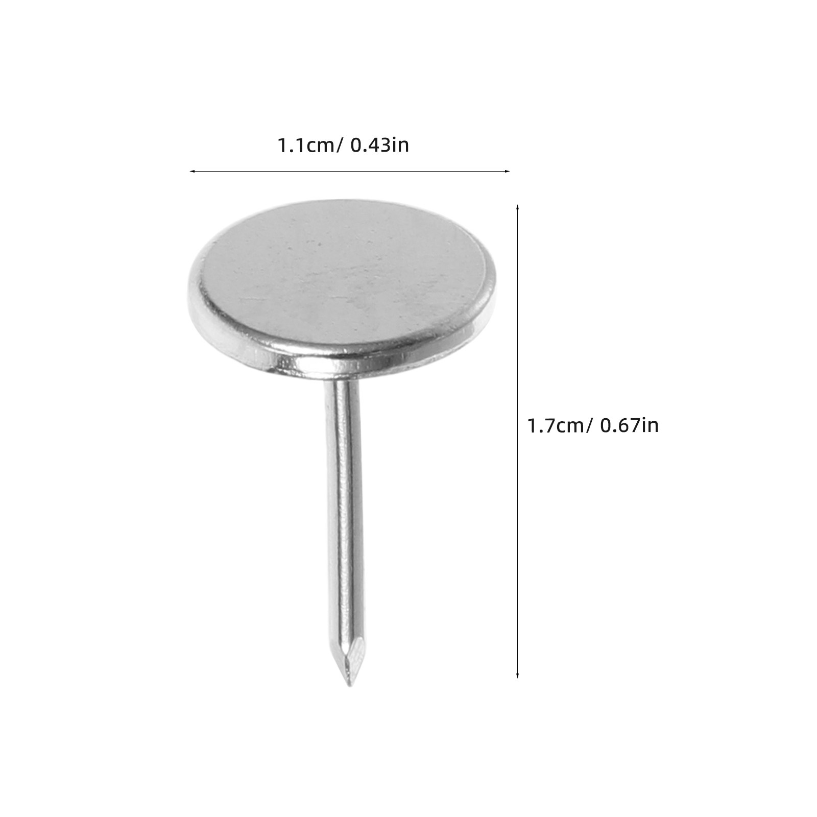 50 Pcs Carpet Tacks Flat Head  – обзор и цена Furniture Upholstery Hardware