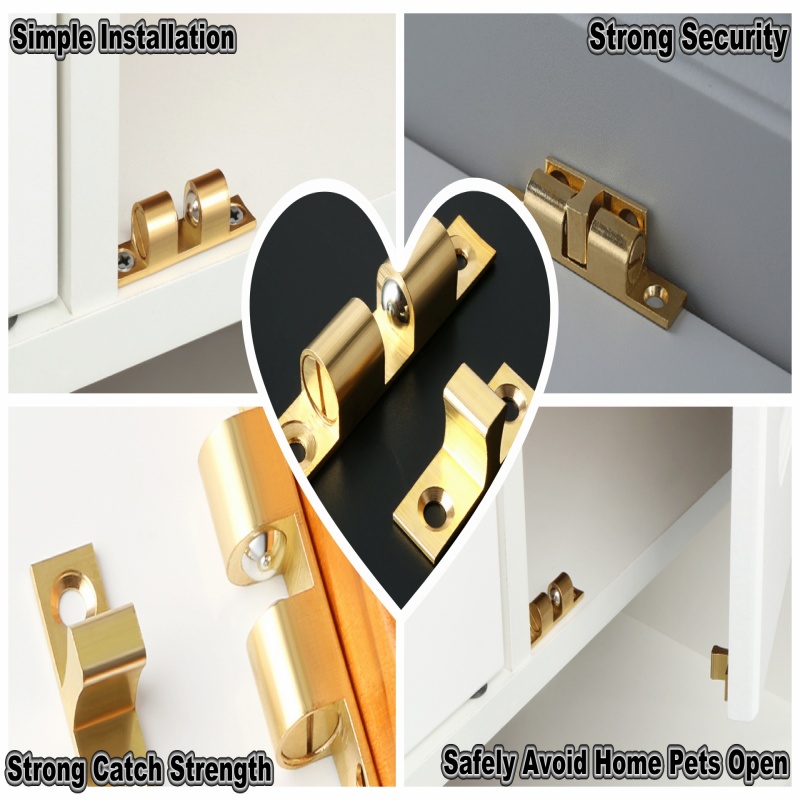 3/6pcs Cabinet Closet Door Bal – обзор и цена Furniture Hardware Lock