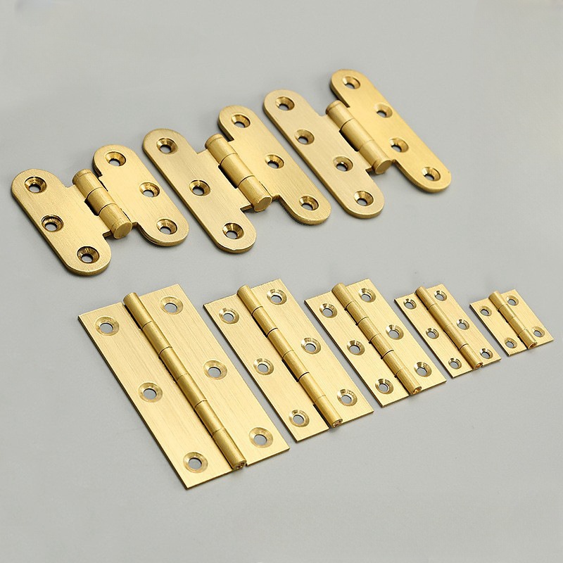 4Pcs Antique Brass Door Hinges – обзор и цена Furniture Hardware Vintage
