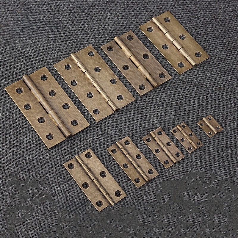 4Pcs Antique Brass Door Hinges – обзор и цена Furniture Hardware Vintage