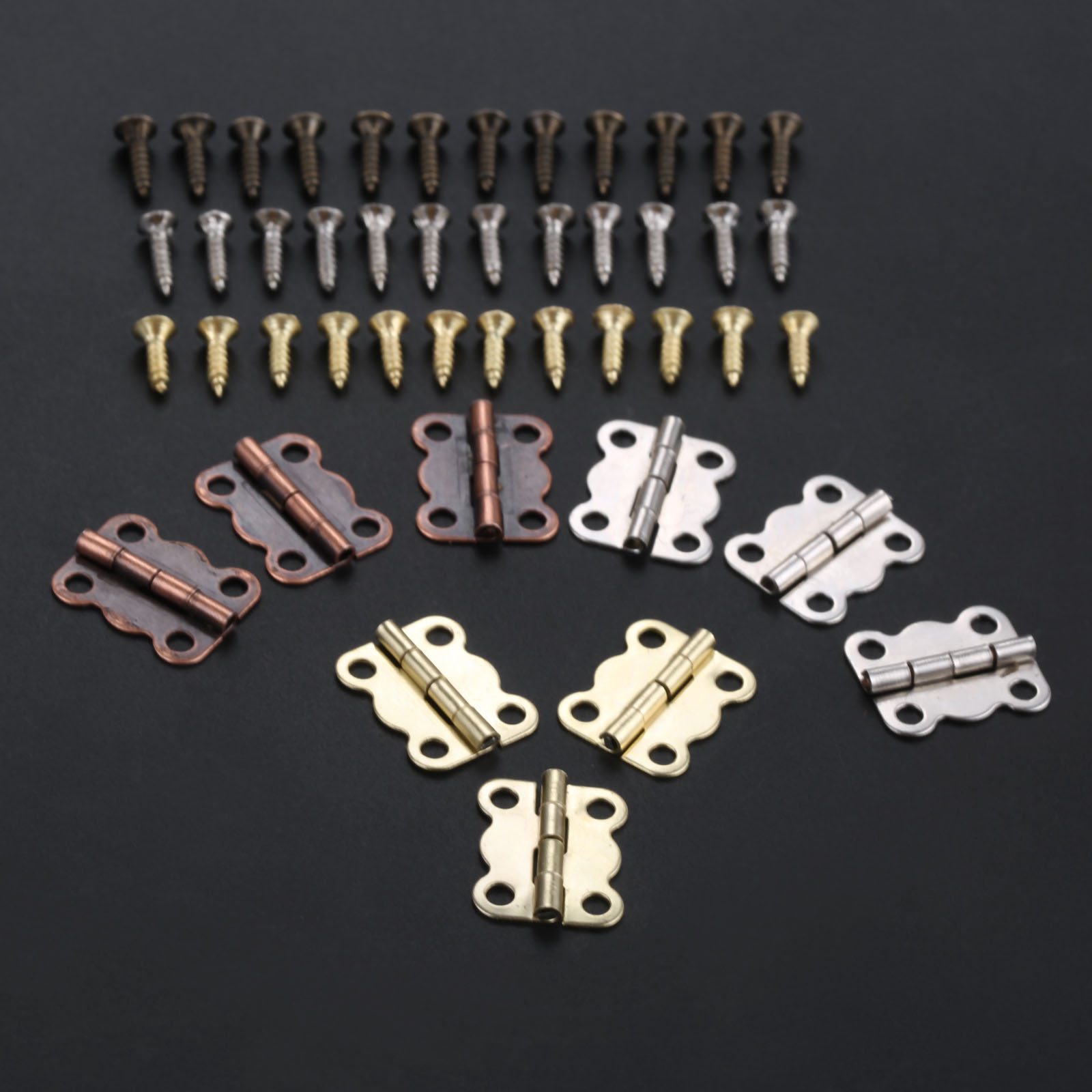 10pcs Butterfly Hinges w/screw – обзор и цена Furniture Hardware Vintage