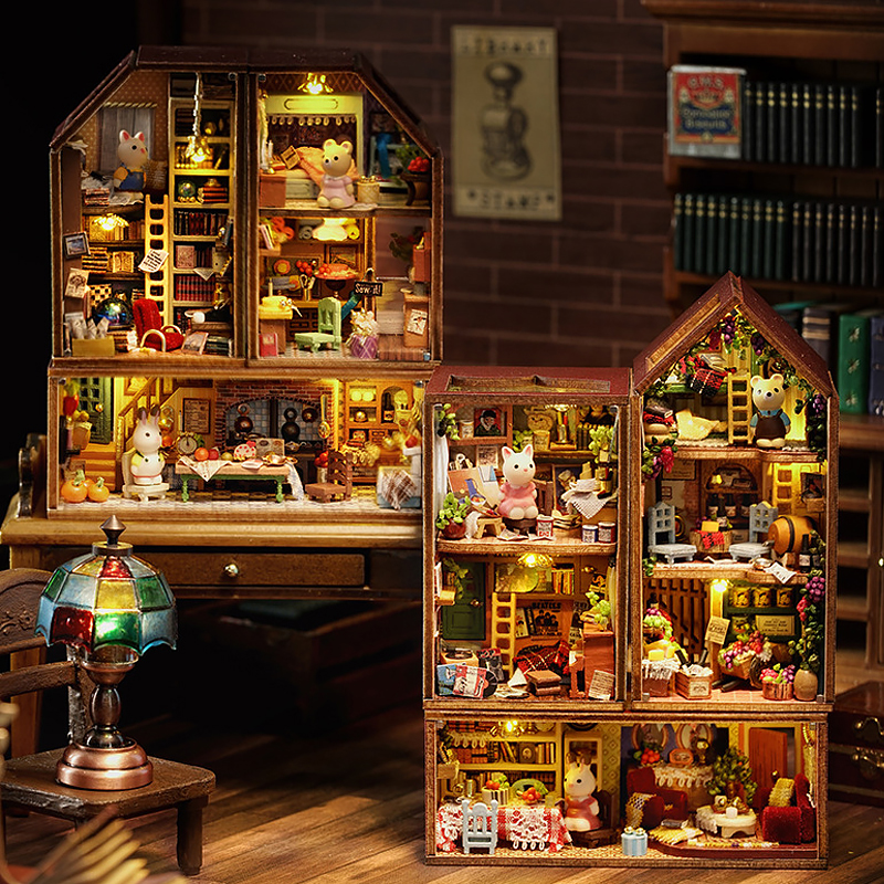 Wooden Dollhouse With Furnitur – обзор и цена Qh Furnitures
