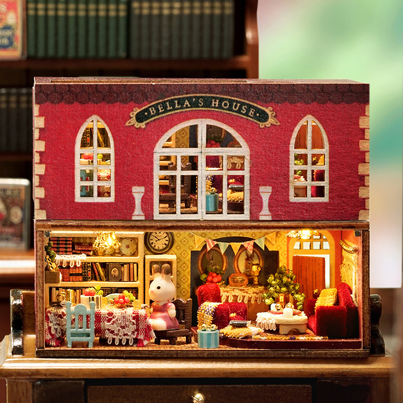 Wooden Dollhouse With Furnitur – обзор и цена Qh Furnitures