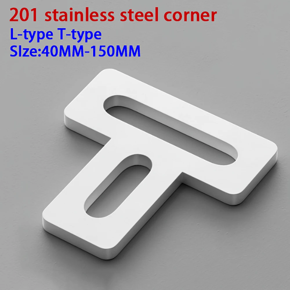 White Stainless Steel L/T Type – обзор и цена Furniture Hardware Types