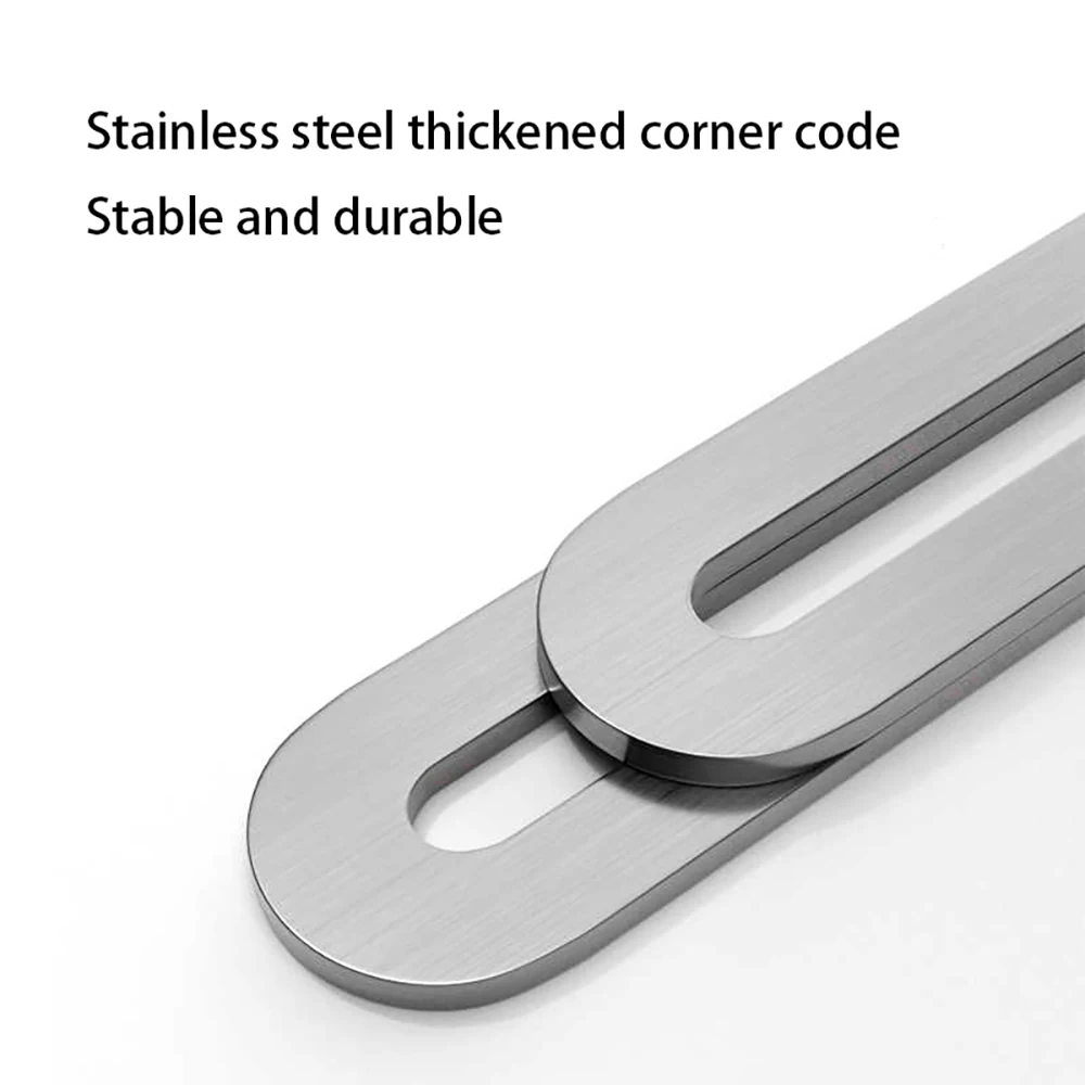 White Stainless Steel L/T Type – обзор и цена Furniture Hardware Types