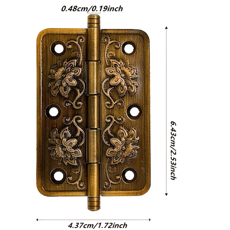 2 Pieces Thick Solid Brass Hea – обзор и цена Furniture Hardware Types