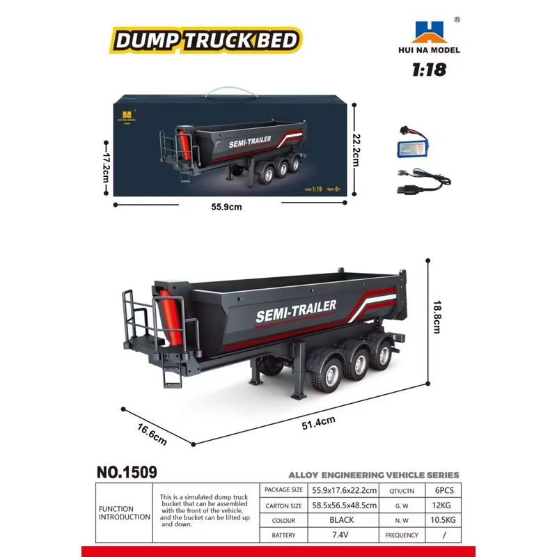 1/18 Huina 1509 Rc Semi Dump T – обзор и цена Furniture Leg Set