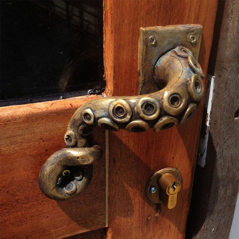 Vintage Octopus Door Knob Outd – обзор и цена Furniture Hardware Lock