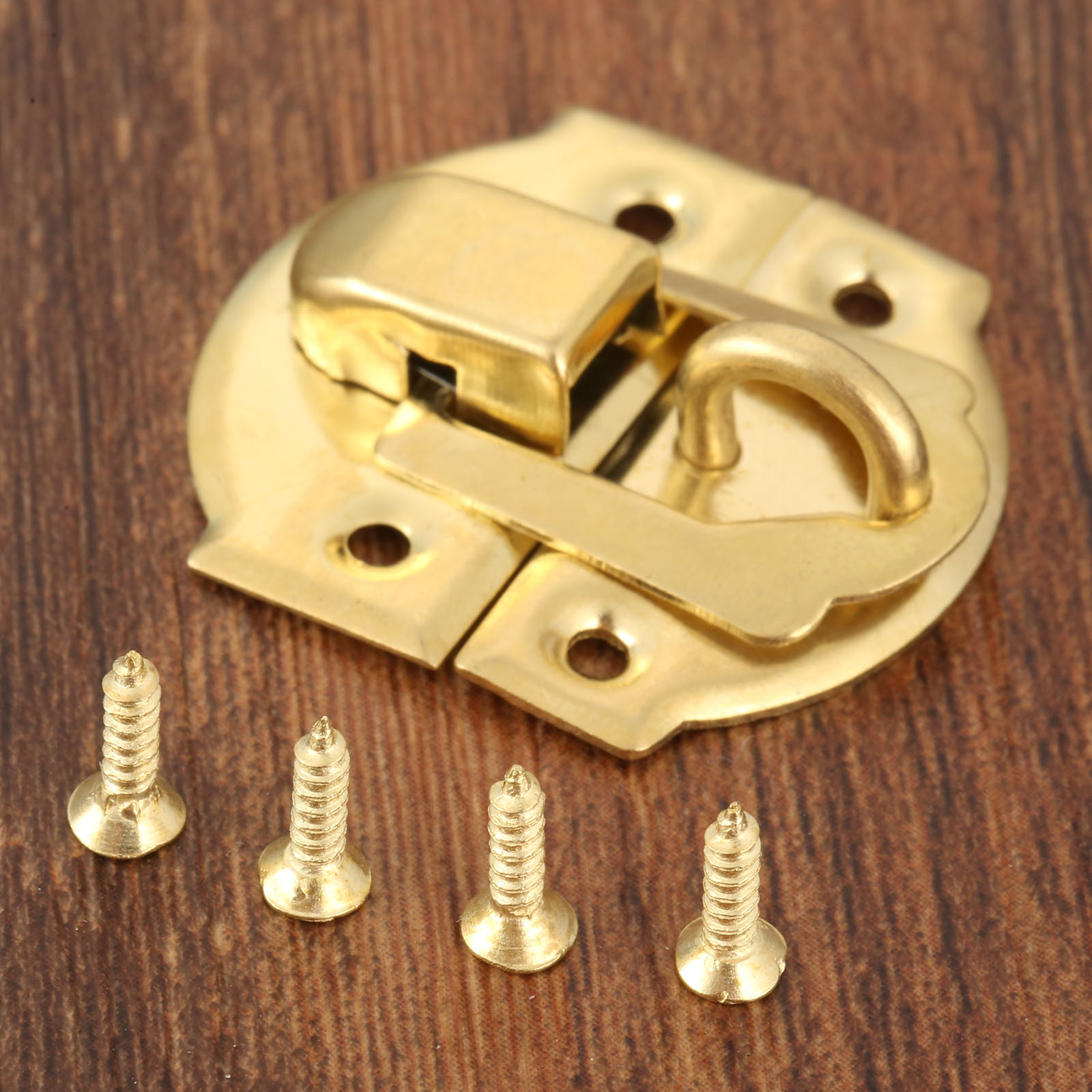 10pcs Golden Box Latch Clasps  – обзор и цена Furniture Hardware Vintage