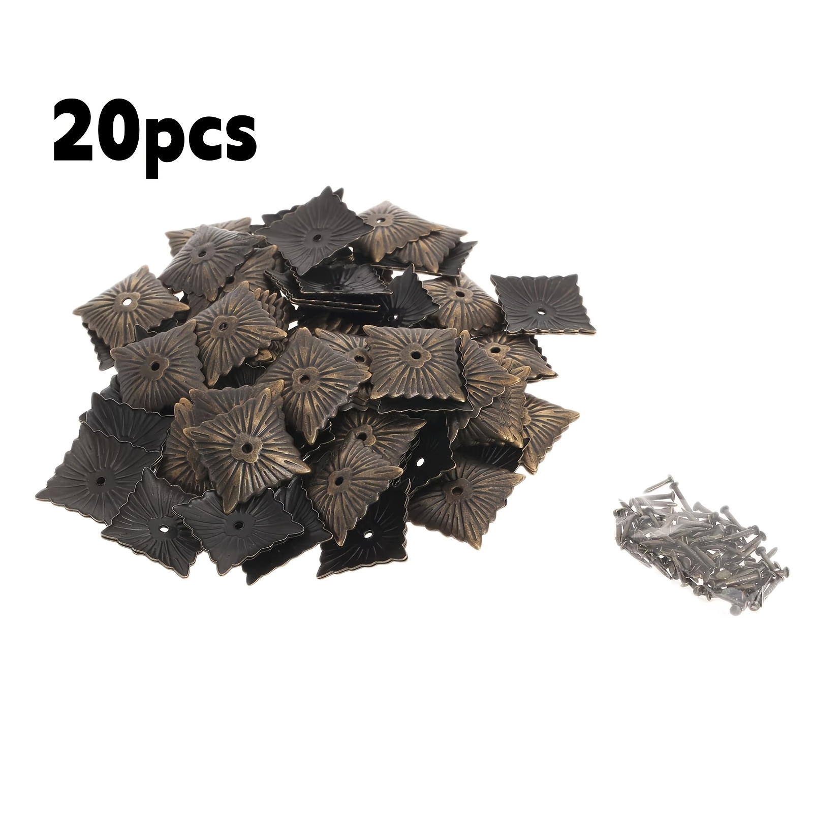 20Pcs 21x21mm Upholstery Nails – обзор и цена Furniture Upholstery Hardware