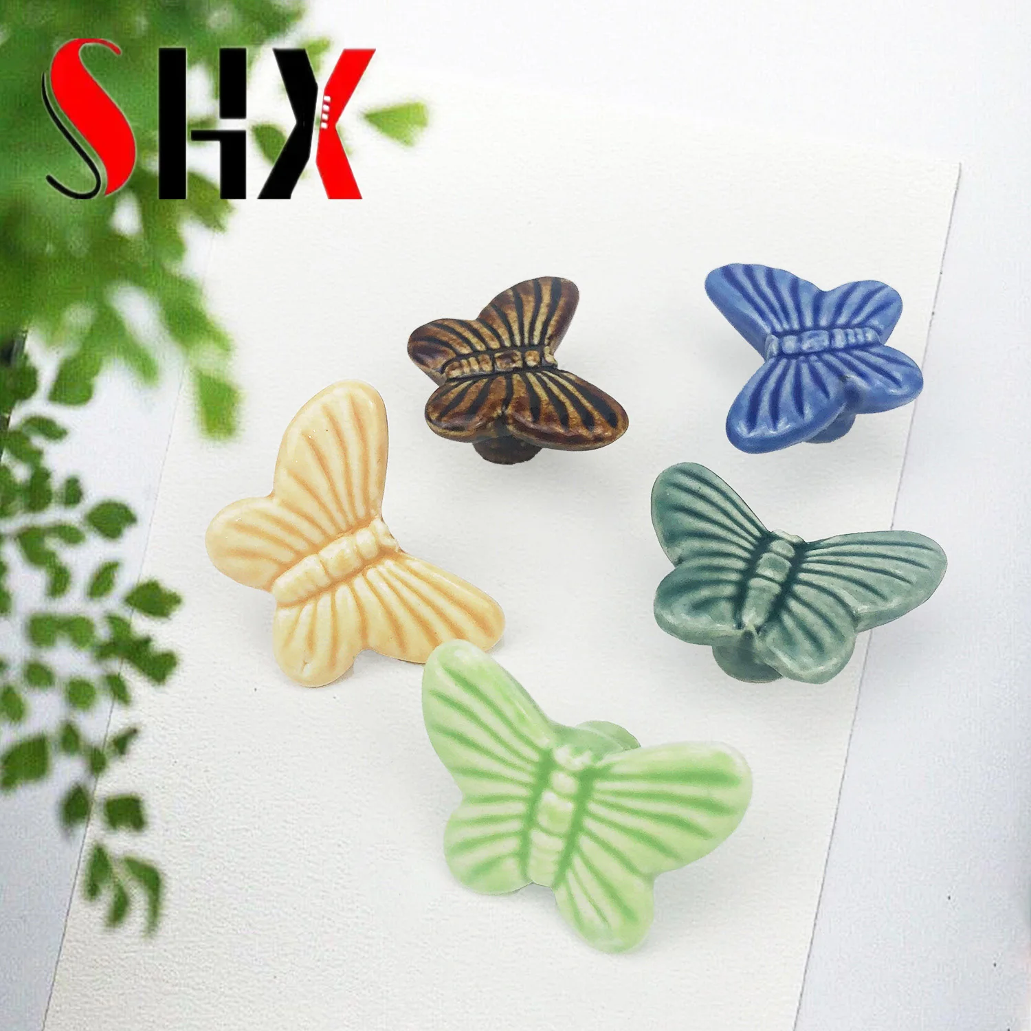 Fine Lovely Butterfly Ceramic  – обзор и цена Furniture Hardware Paint