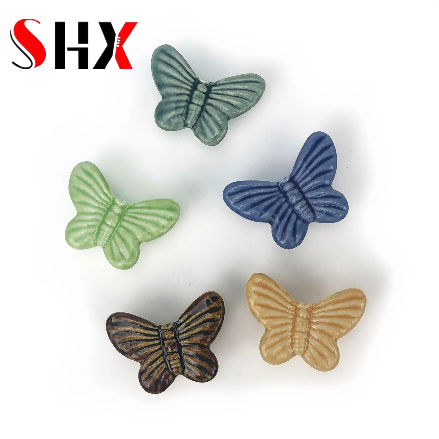 Fine Lovely Butterfly Ceramic  – обзор и цена Furniture Hardware Paint
