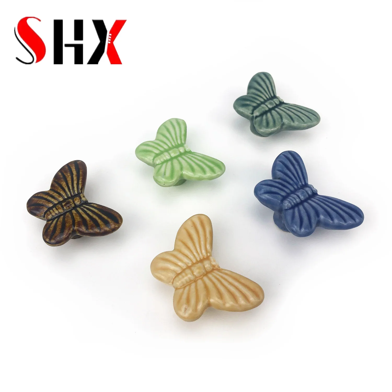 Fine Lovely Butterfly Ceramic  – обзор и цена Furniture Hardware Paint