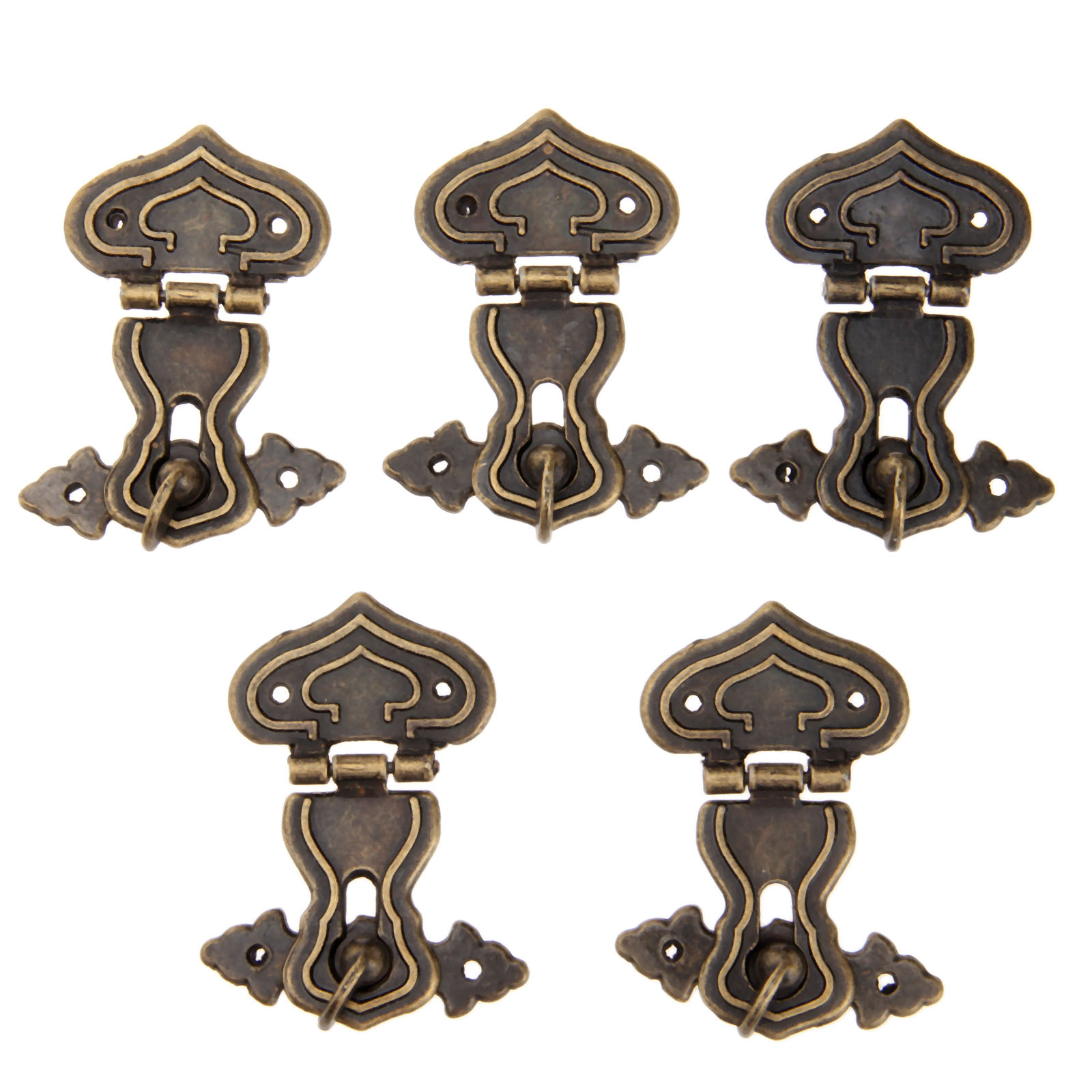 5Pcs 63x47mm Antique Metal Loc – обзор и цена Furniture Hardware Vintage