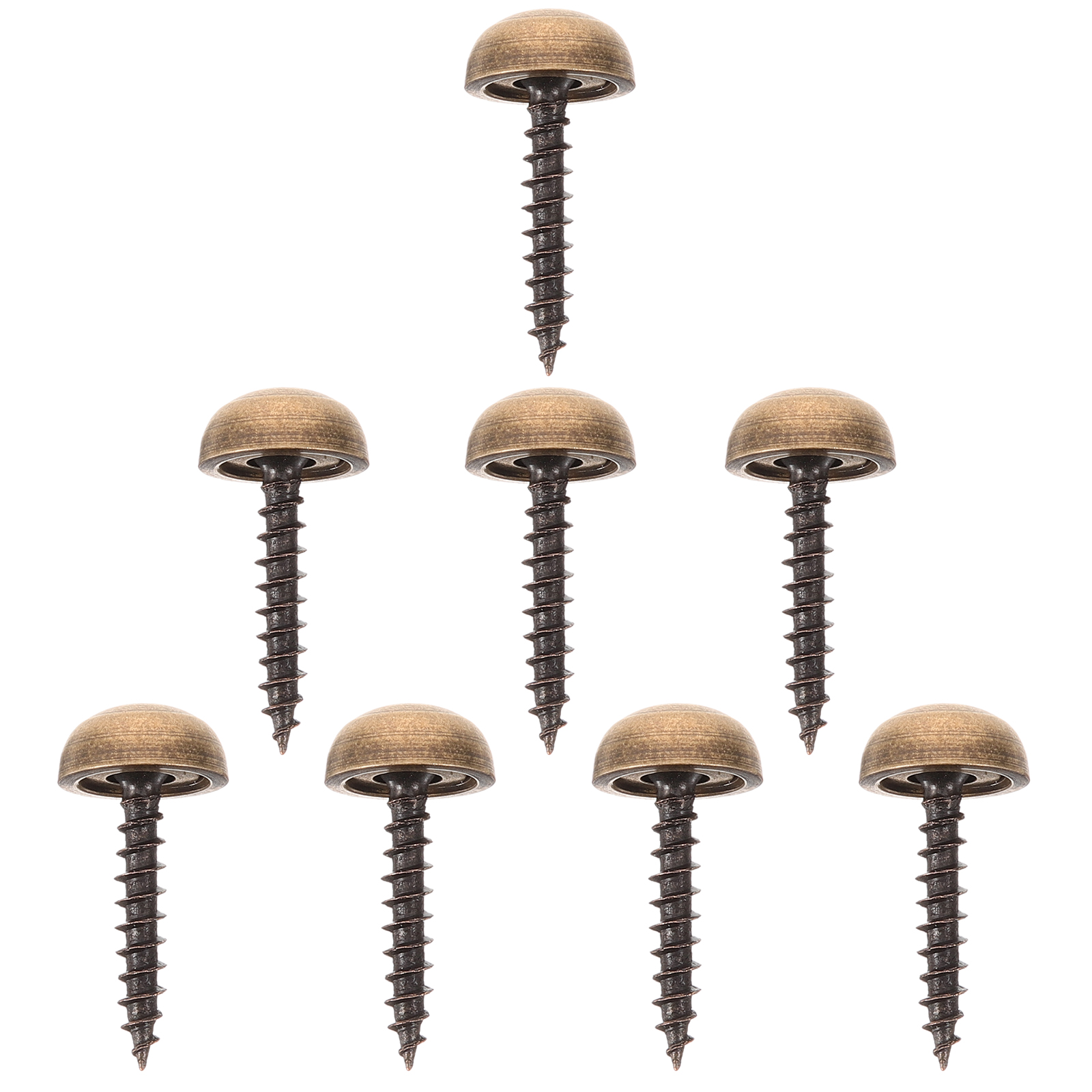 8pcs 13mm Brass Brass Screws C – обзор и цена Furniture Upholstery Hardware