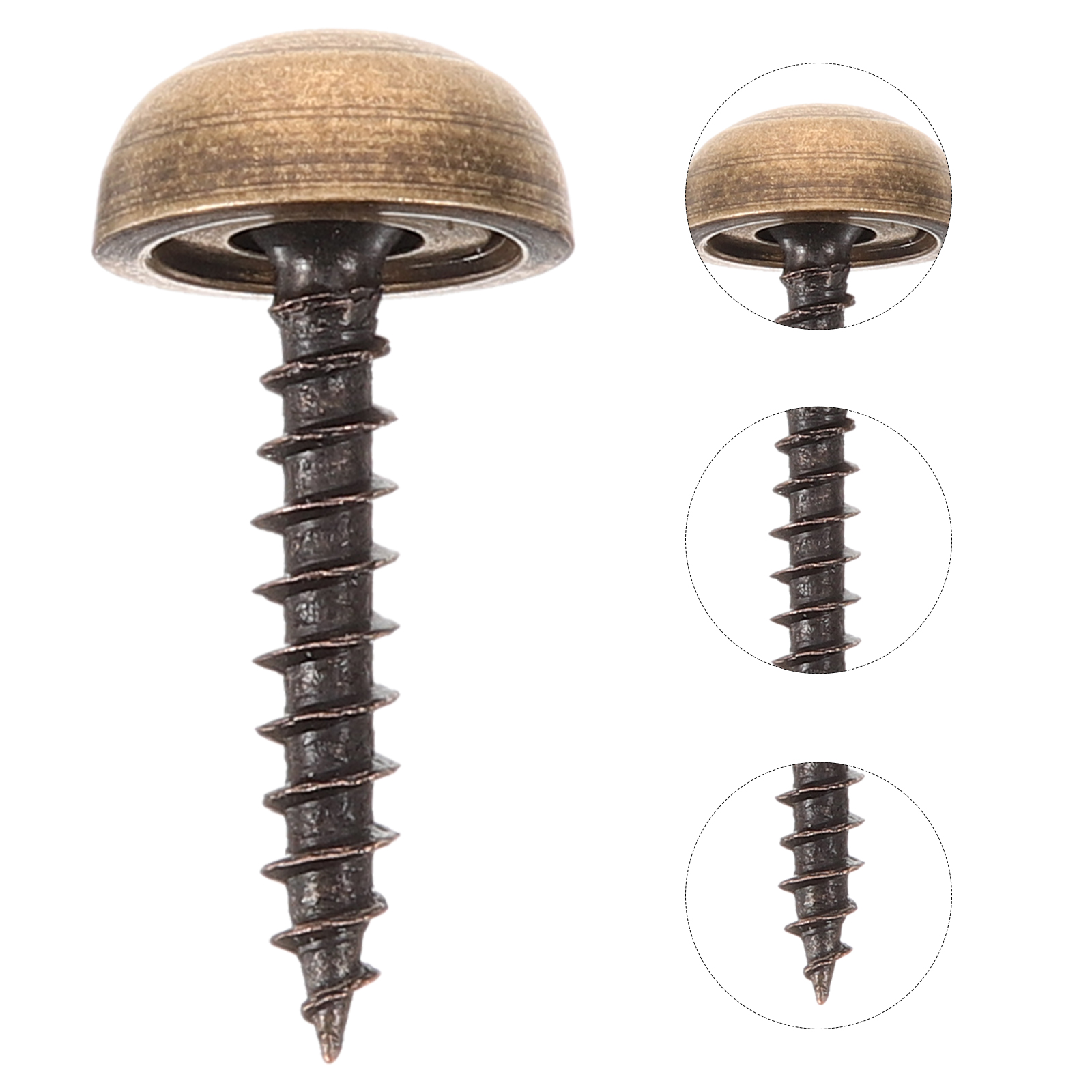 8pcs 13mm Brass Brass Screws C – обзор и цена Furniture Upholstery Hardware