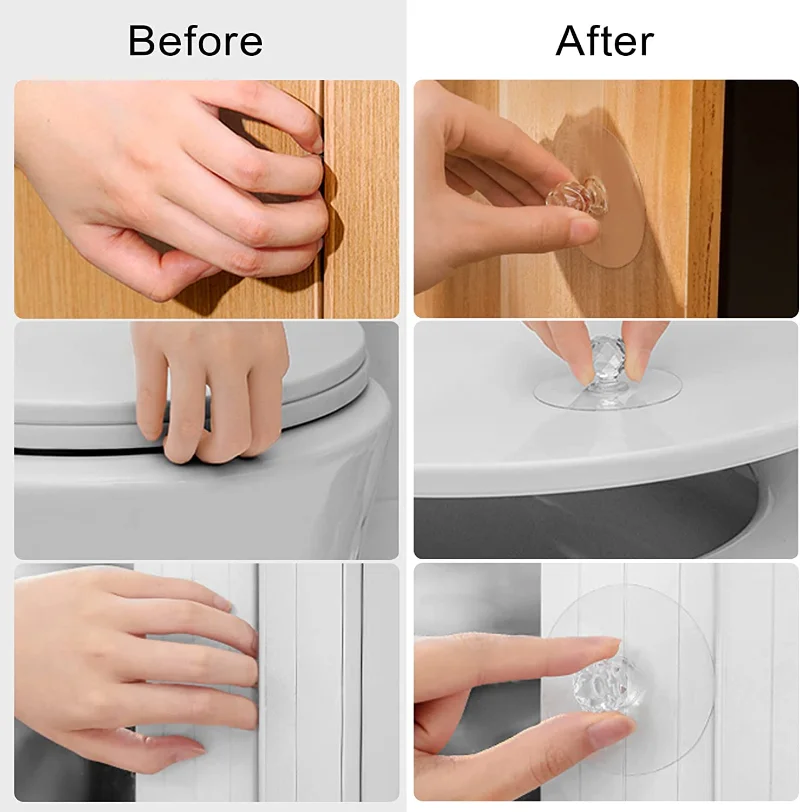 2/10Pcs Punch-free Drawer Knob – обзор и цена Furniture Hardware Lock