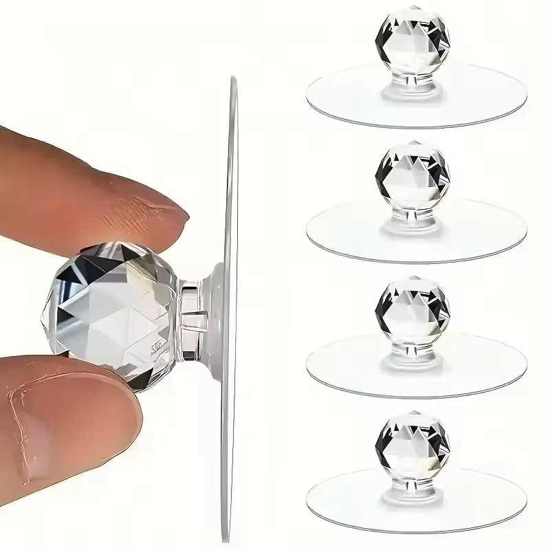 20pcs Transparent Crystal Door – обзор и цена Furniture Hardware Lock