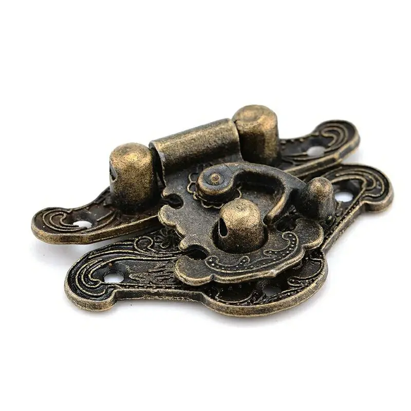 5-20pcs Vintage Metal Hasp Lat – обзор и цена Furniture Hardware Vintage