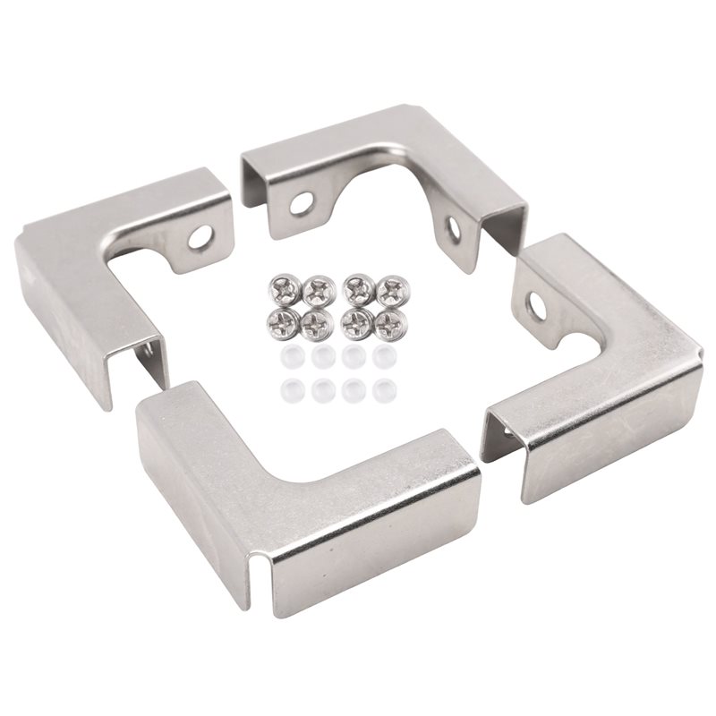 A68P-4Pcs L Type Glass Fixing  – обзор и цена Furniture Hardware Types