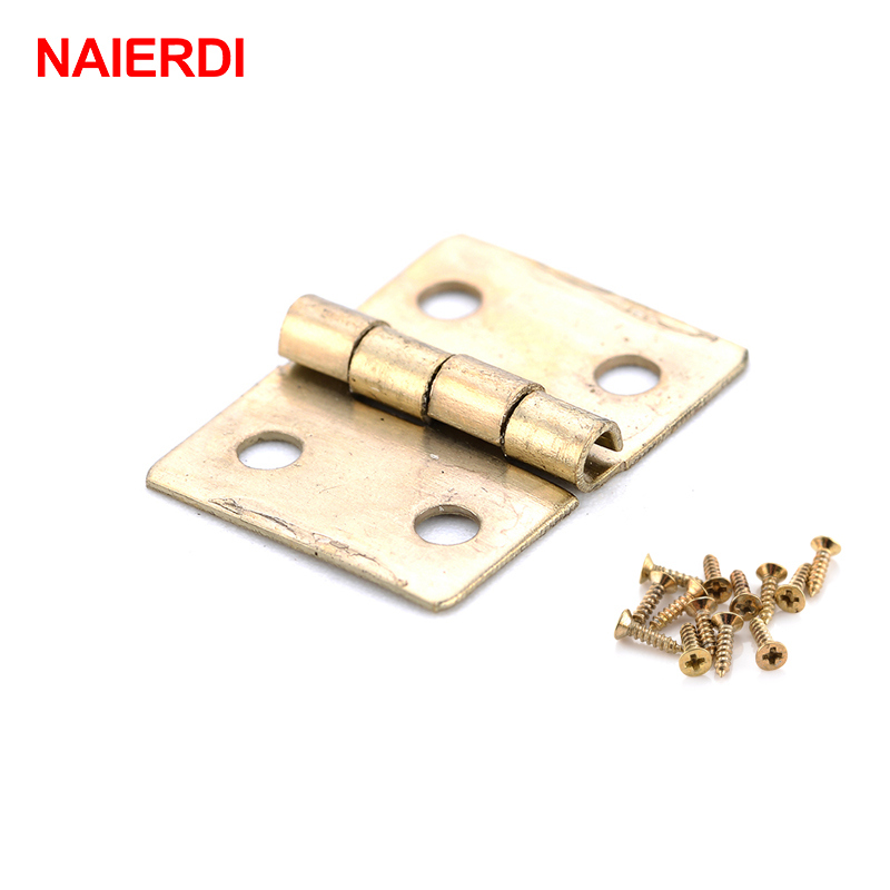 50PCS NAIERDI Antique Hinge Mi – обзор и цена Furniture Hardware Vintage