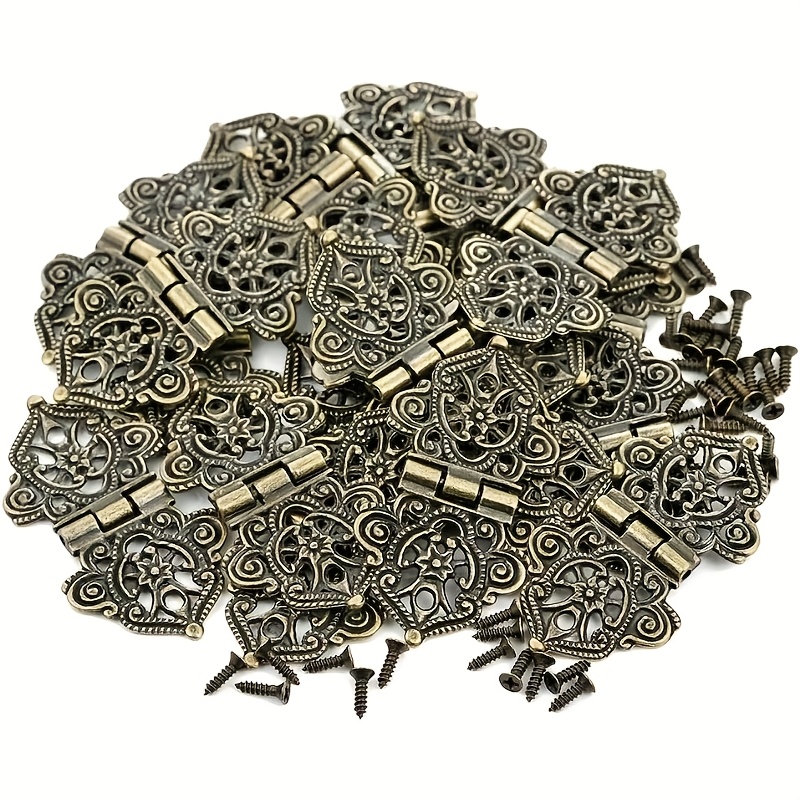 8PCS Vintage Alloy Hollow Flow – обзор и цена Furniture Hardware Vintage