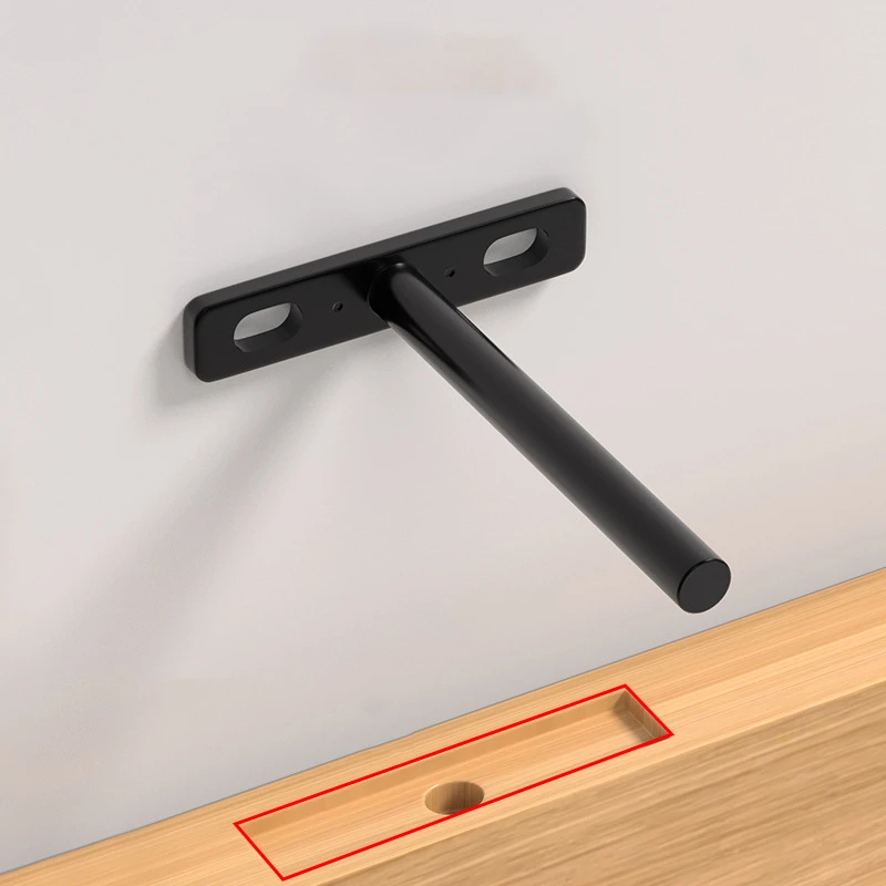 1Pcs Invisible Support T-brack – обзор и цена Furniture Hardware Types