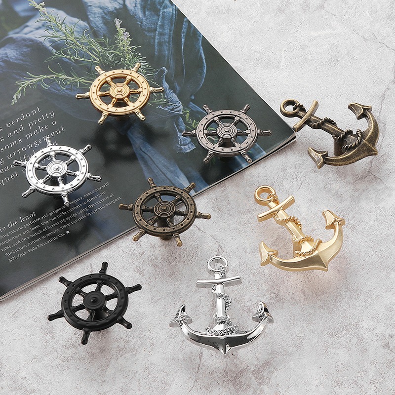 Vintage Anchor Ship Wheel Cabi – обзор и цена Furniture Hardware Vintage