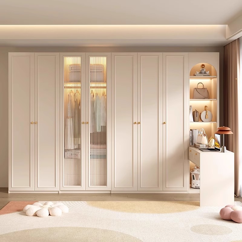 #White modern wardrobe with gl – обзор и цена Furniture Upholstery Hardware